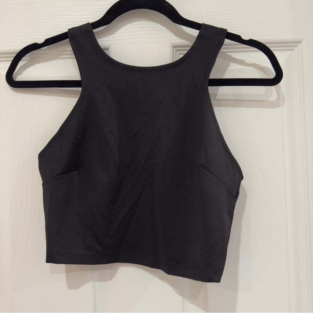 Black Crop Top